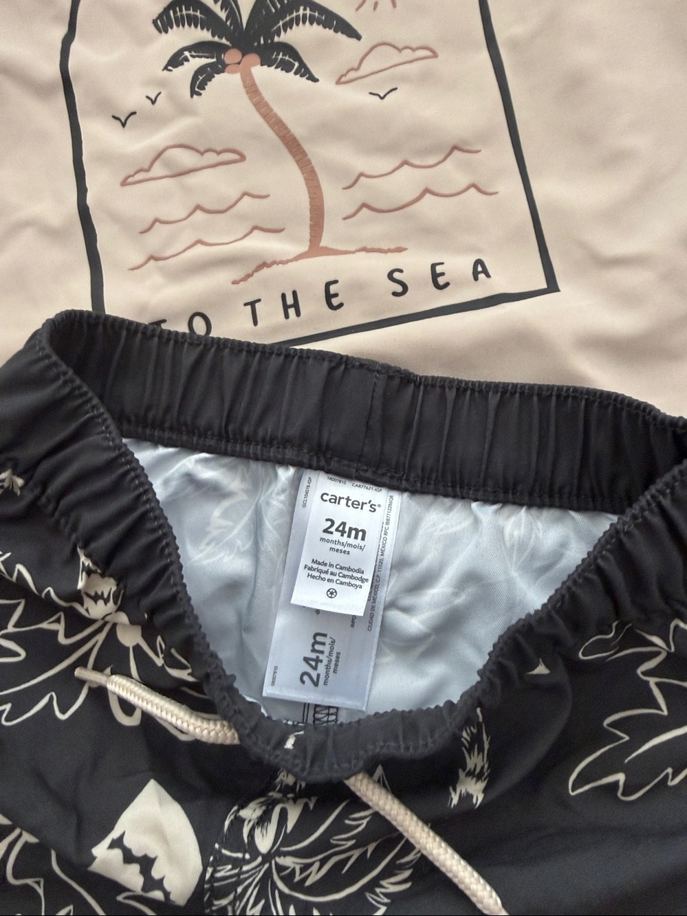 Carter’s 2 Piece Rash Guard Set - Picture 5 of 6